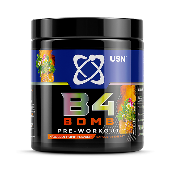 USN B4 Bomb Pre-Workout Hawaiian Pump 300g image 1