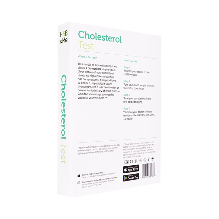 H&B&Me Cholesterol Blood Test image 2