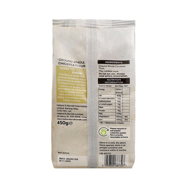 Holland & Barrett Chickpea Flour 450g image 2