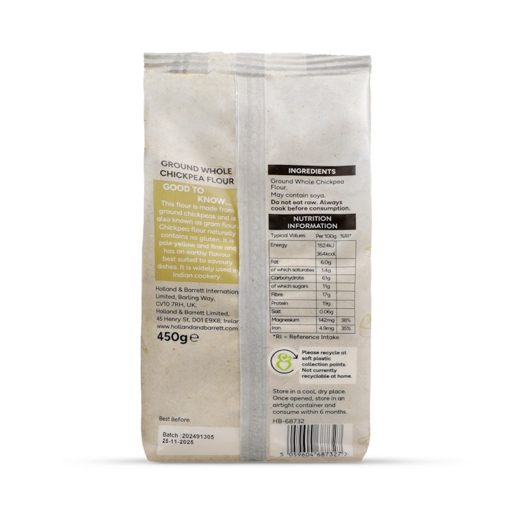 Holland & Barrett Chickpea Flour 450g image 2