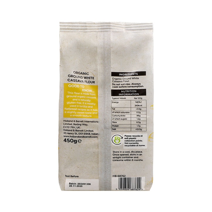 Holland & Barrett Cassava Flour 450g image 2