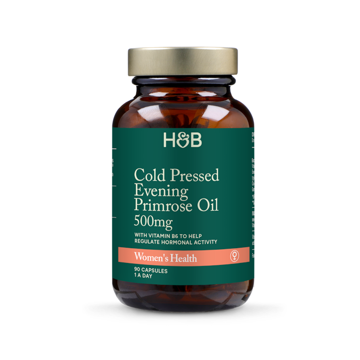 Holland & Barrett Cold Pressed Evening Primrose Oil 500mg 90 Capsules image 2