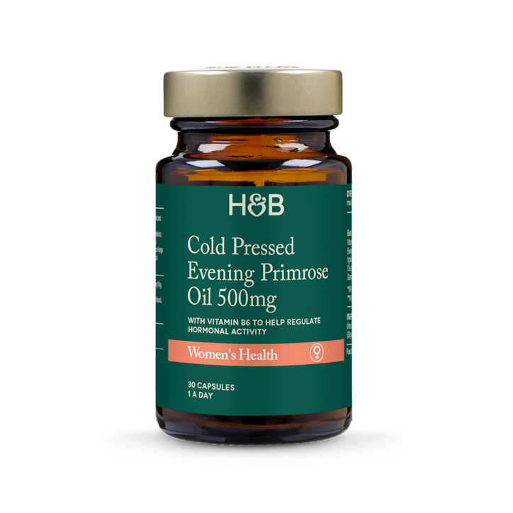 Holland & Barrett Cold Pressed Evening Primrose Oil 500mg 30 Capsules image 2