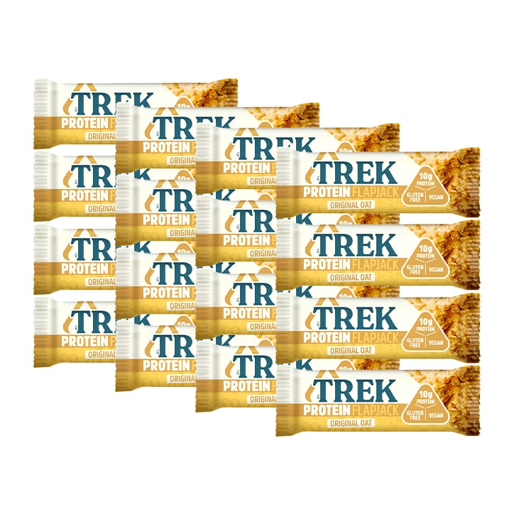 TREK Original Oat Flapjack 16x 50g image 1