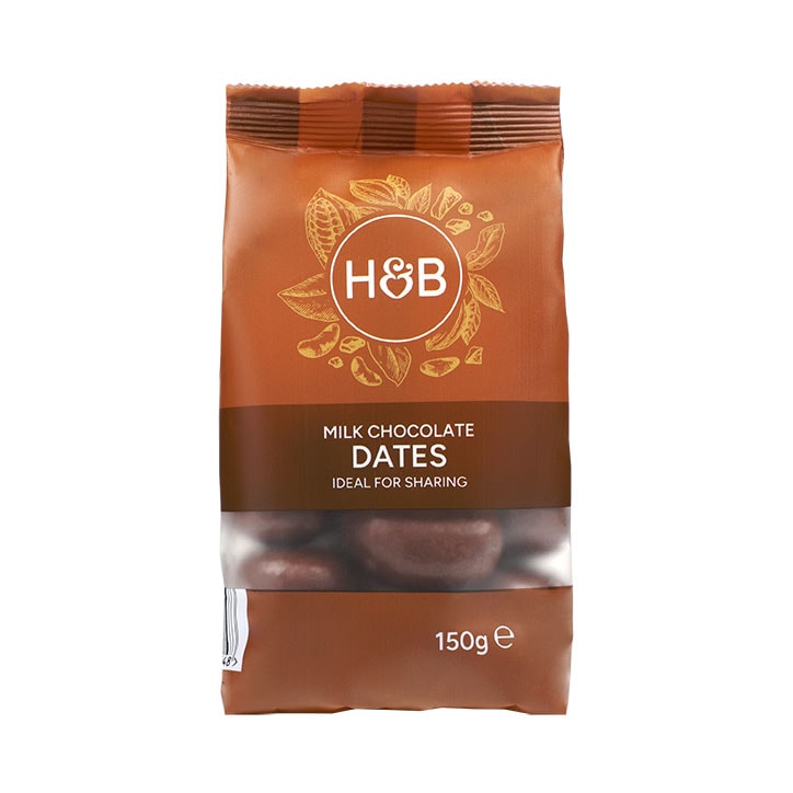 Holland & Barrett Milk Chocolate Dates 150g image 1