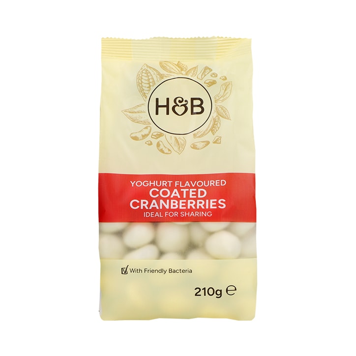 Holland & Barrett Yoghurt Coated Cranberries 210g image 1