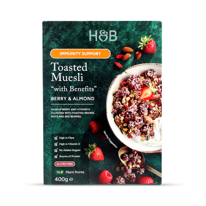 Holland & Barrett Immunity Support Toasted Muesli 400g image 1