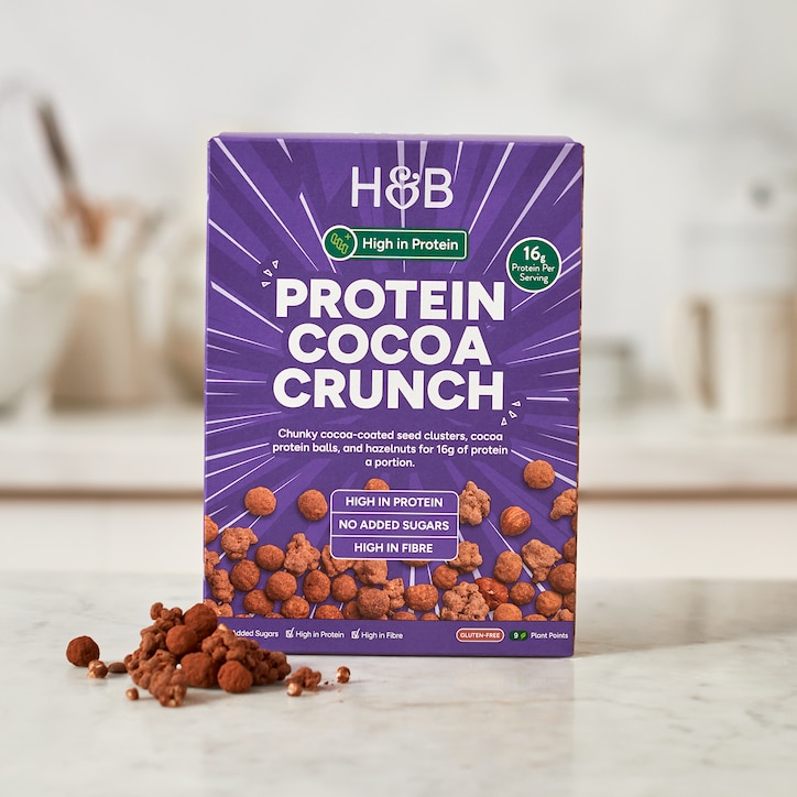 Holland & Barrett Protein Cocoa Crunch Cereal 200g image 6