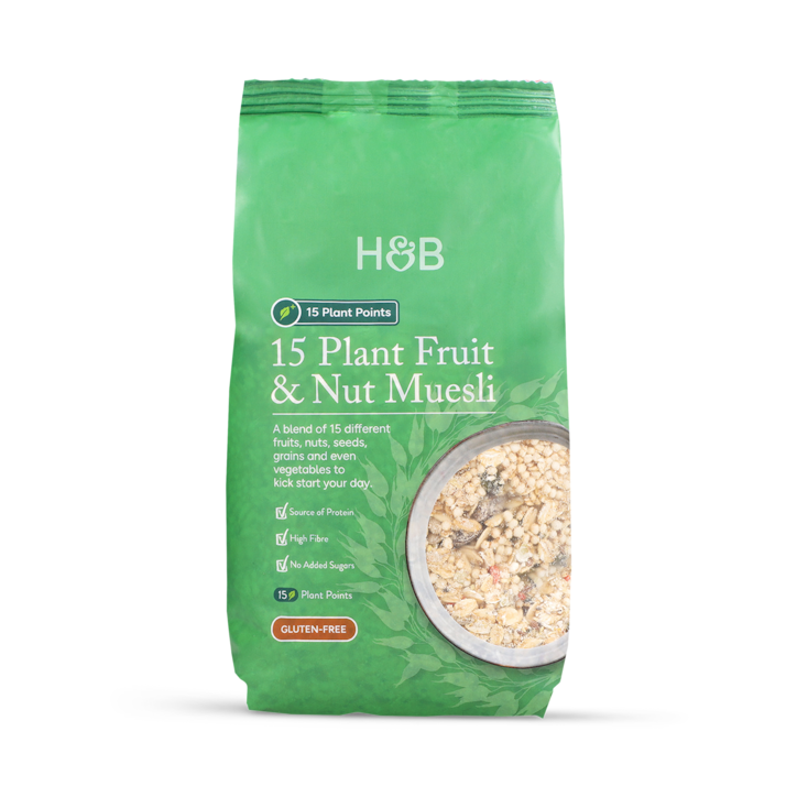 Holland & Barrett 15 Plant Fruit & Nut Muesli 600g image 1