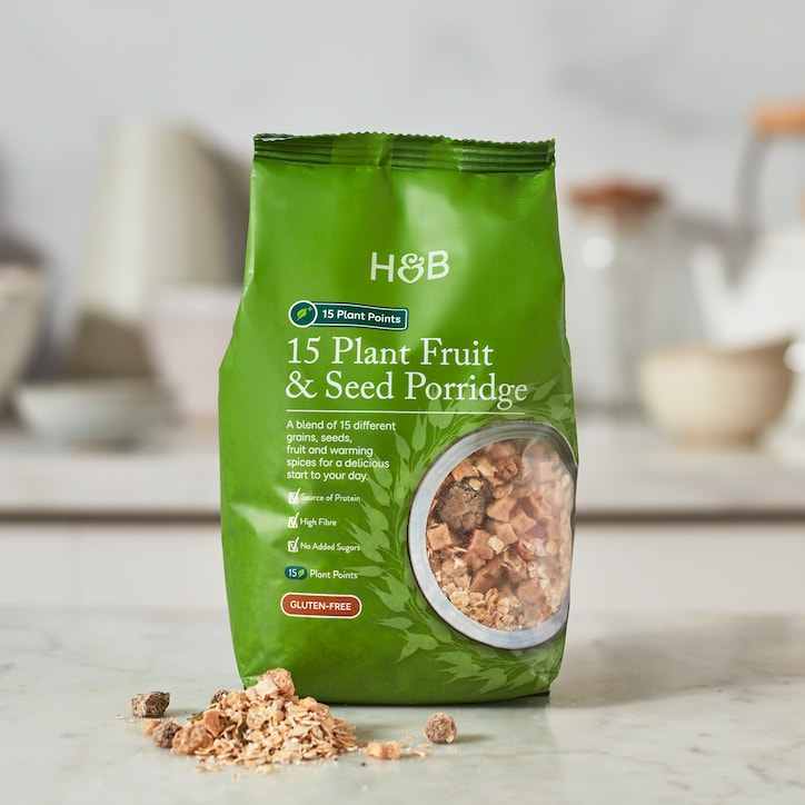 Holland & Barrett 15 Plant Fruit & Seed Porridge 500g image 4