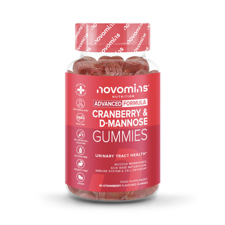 Novomins Cranberry & D-Mannose 60 Gummies image 1