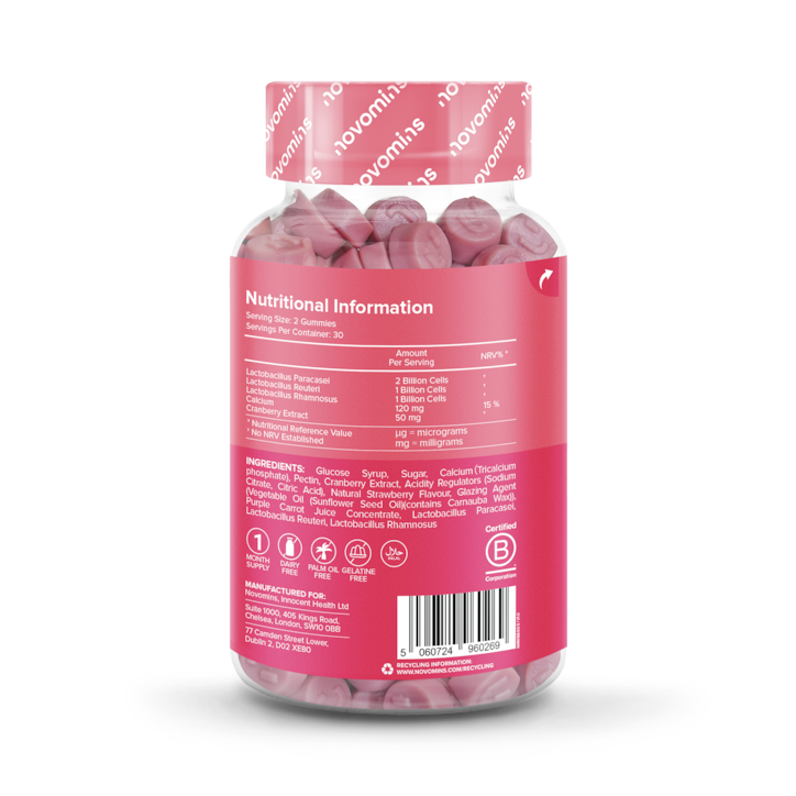 Novomins Women's Bio Balance 60 Gummies image 3