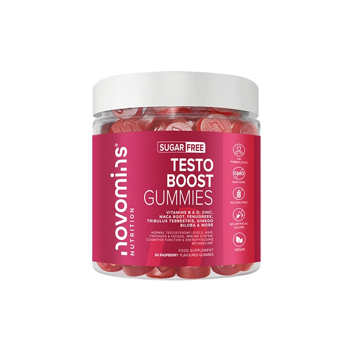 Novomins Testo-Boost 60 Gummies image 1