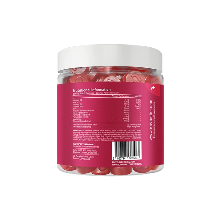 Novomins Testo-Boost 60 Gummies image 2