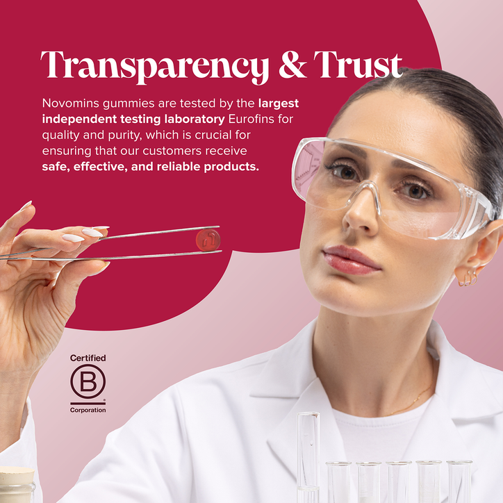 Novomins Testoboost Raspberry Flavoured 60 Gummies image 7