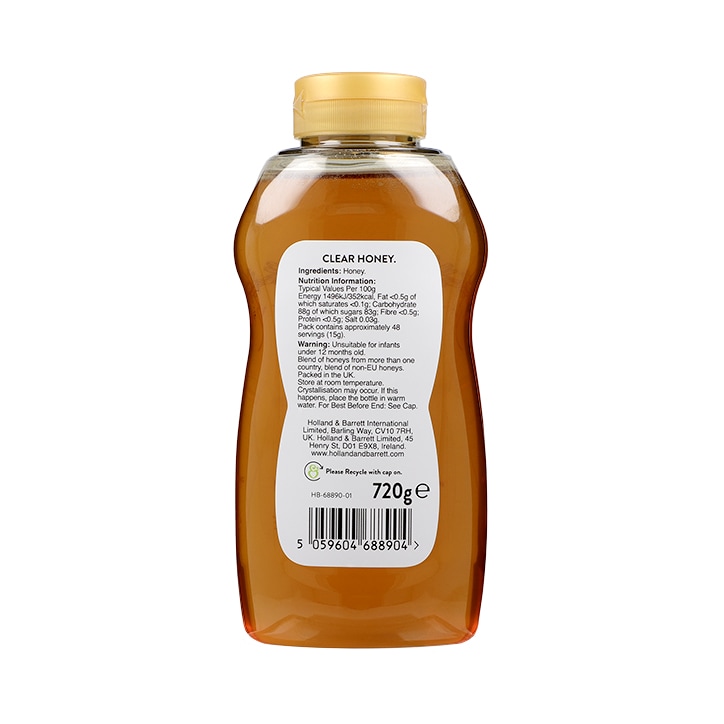 Holland & Barrett Clear Honey 720g image 2