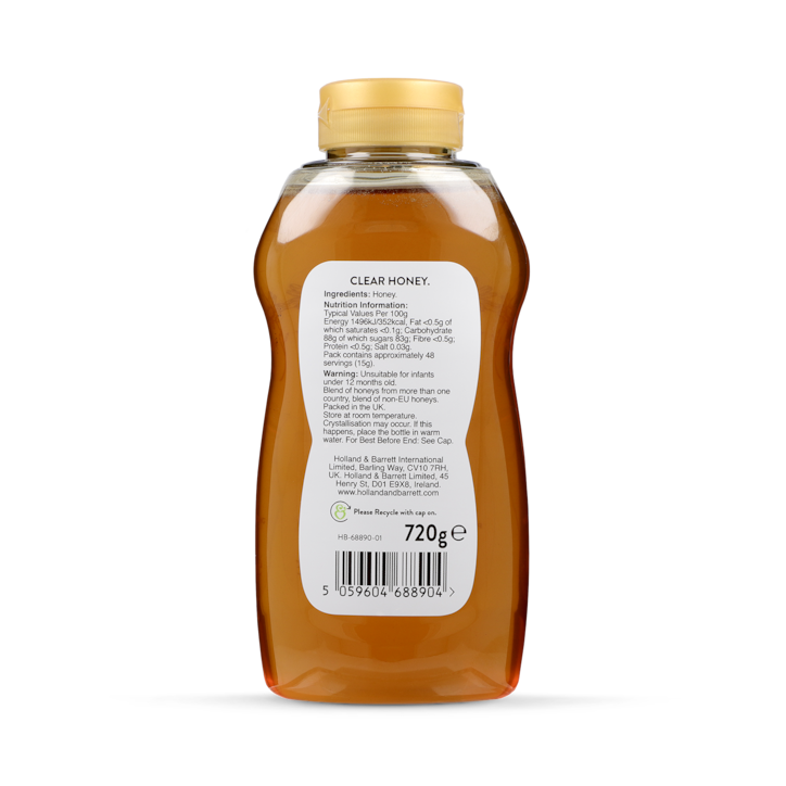 Holland & Barrett Clear Honey 720g image 2