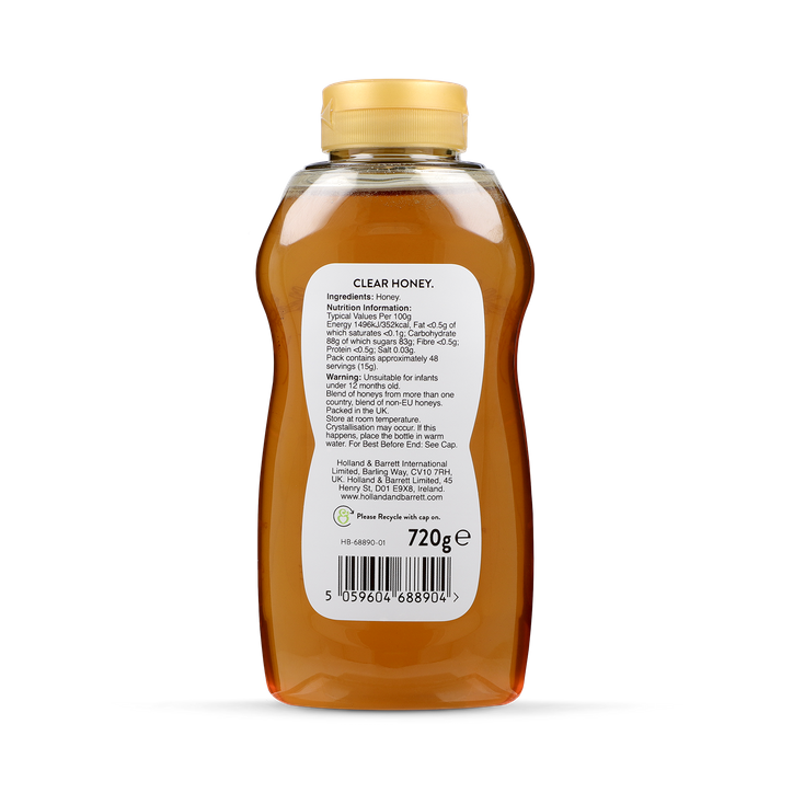 Holland & Barrett Clear Honey 720g image 2
