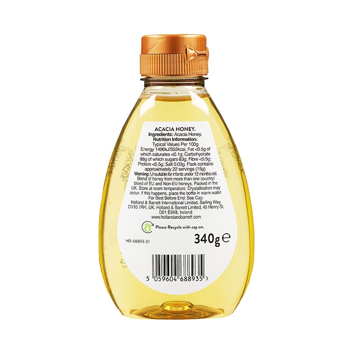 Holland & Barrett Acacia Honey 340g image 2