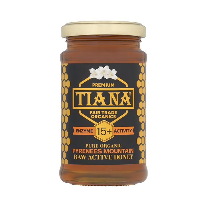 Tiana Organic Pyrenees Mountain Honey (Enzyme Diastase Activity 15+) 250g image 1