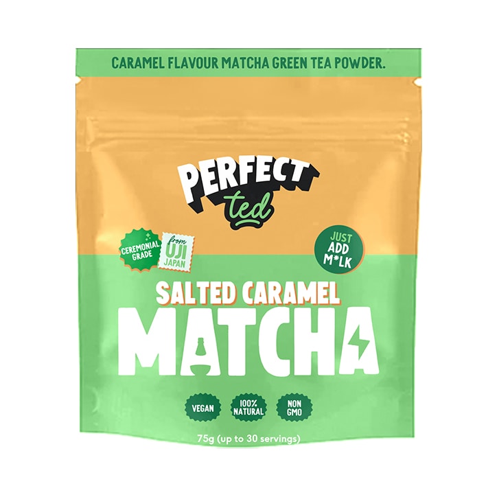 PerfectTed Salted Caramel Matcha Tea Powder 75g image 1