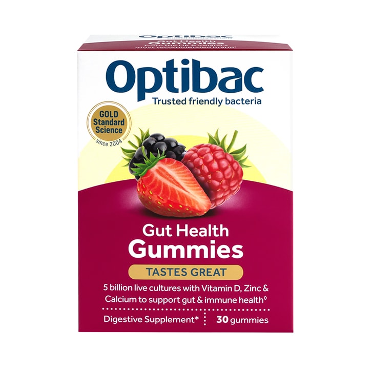 Optibac Gut Health Gummies 30 Gummies image 1