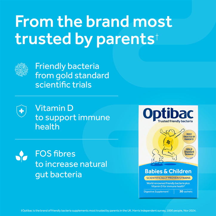 Optibac Babies & Children 30 Sachets image 3