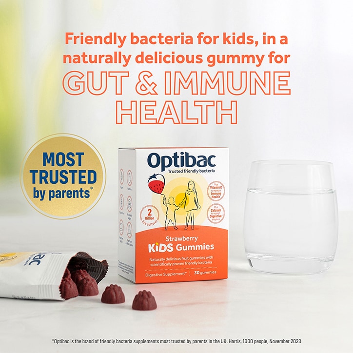 Optibac Kids Gummies 30 Gummies image 2