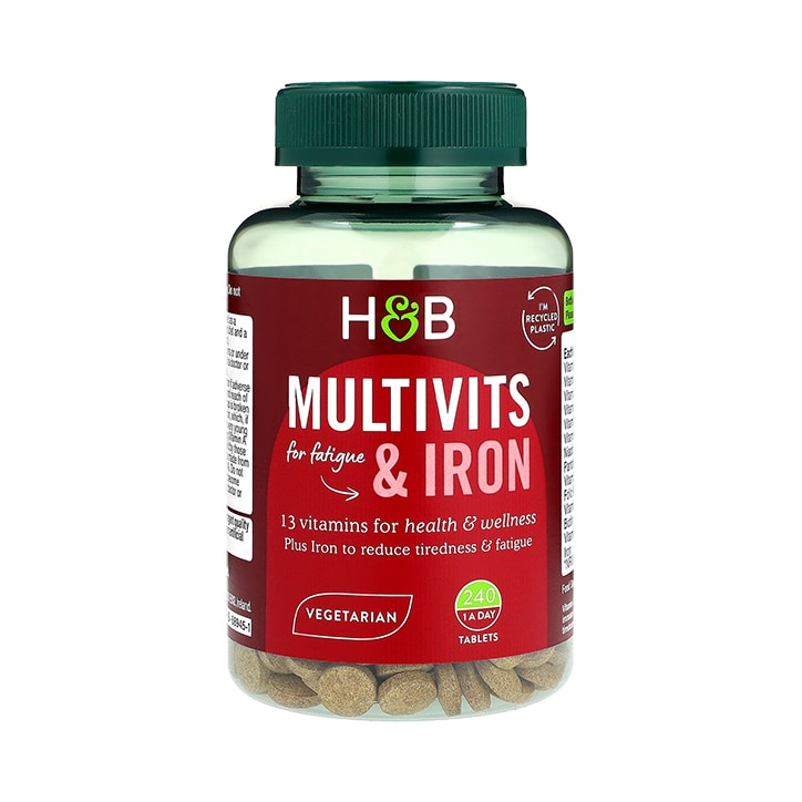 Holland & Barrett Multivitamins & Iron 240 Tablets image 1