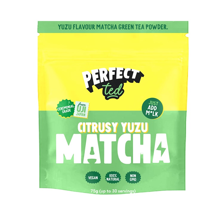 PerfectTed Citrusy Yuzu Matcha Tea Powder 75g image 1