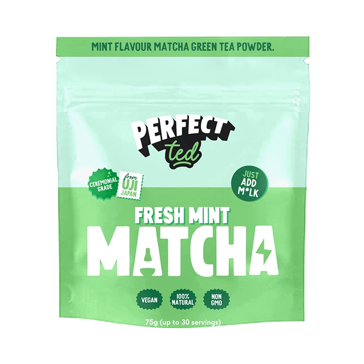 PerfectTed Fresh Mint Matcha Tea Powder 75g image 1