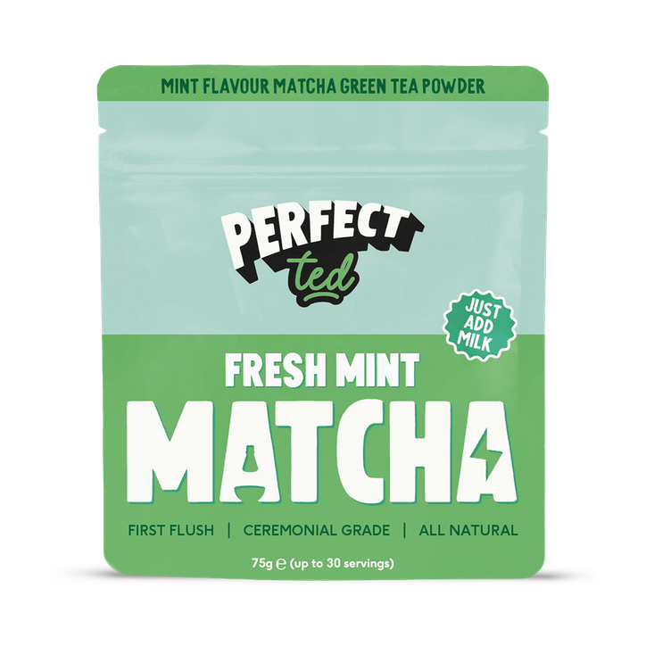 PerfectTed Fresh Mint Matcha Tea Powder 75g image 1