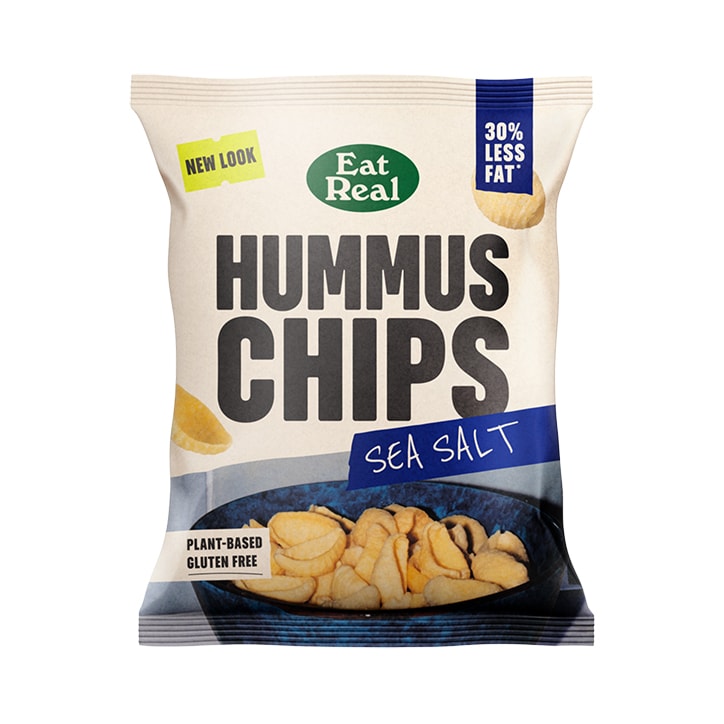 Eat Real Hummus Chips Sea Salt 45g image 1