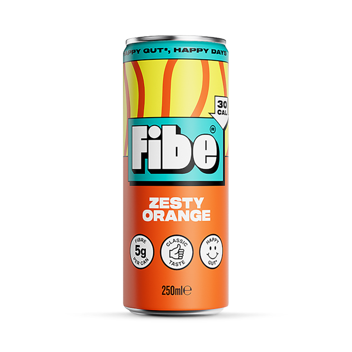 Fibe Soda Zesty Orange Drink 250ml image 1