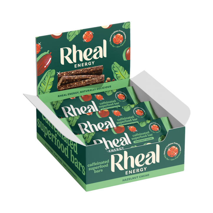 Rheal Superfoods Hazelnut Cacao Energy Bar 40g image 2