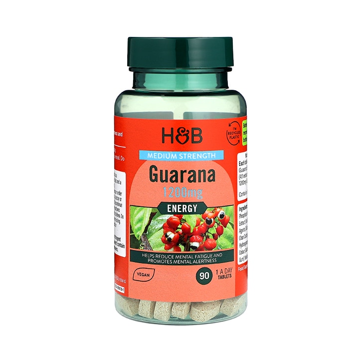 Holland & Barrett Guarana Complex 90 Tablets image 1