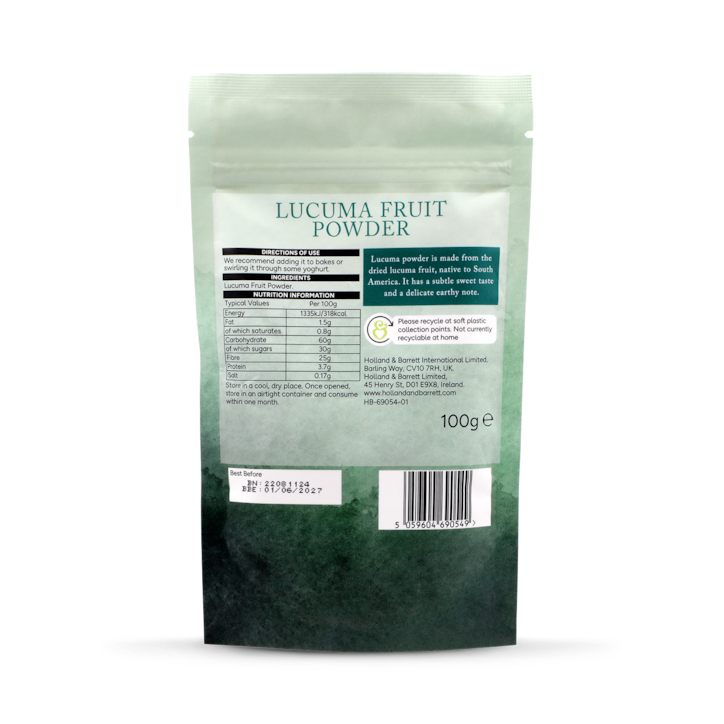 Holland & Barrett Lucuma Powder 100g image 2