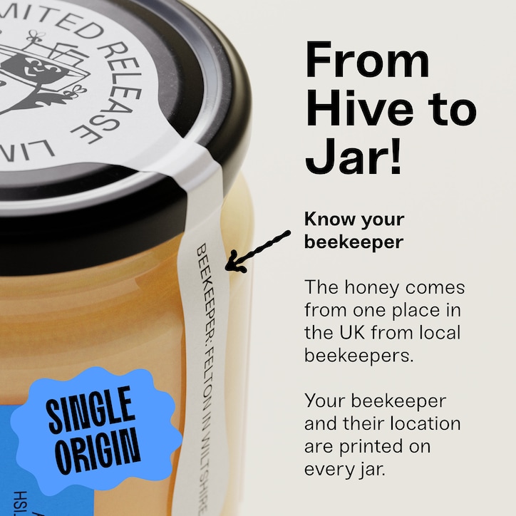 Black Bee British Winter Honey 227g image 5