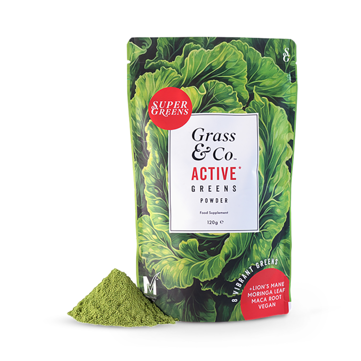 Grass & Co ACTIVE Super Greens Powder 120g image 1