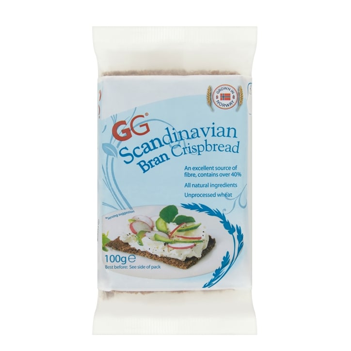 GG Scandinavian Bran Crispbread 100g image 1