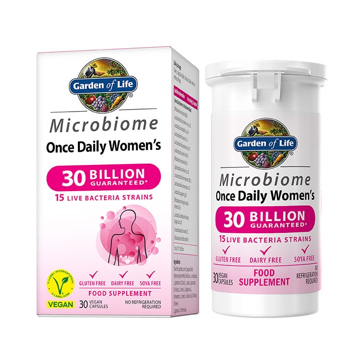 Garden of Life Microbiome Once Daily Womens  30 Capsules image 1