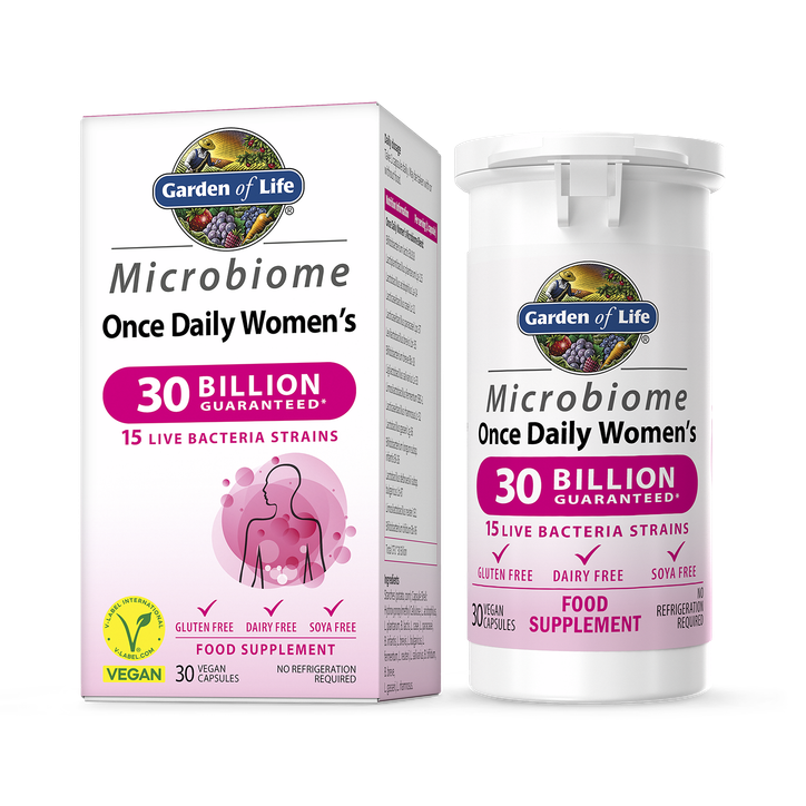 Garden of Life Microbiome Once Daily Womens  30 Capsules image 1