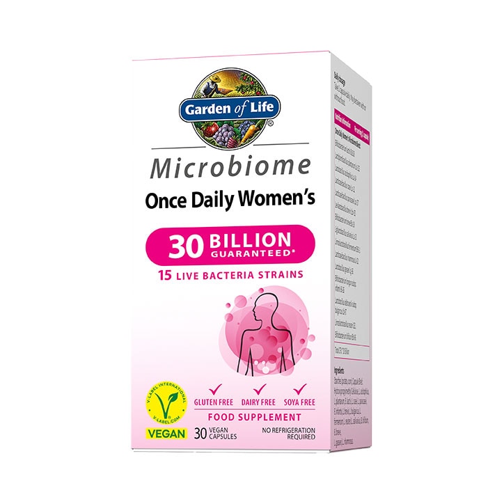 Garden of Life Microbiome Once Daily Womens  30 Capsules image 2