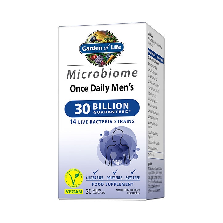 Garden of Life Microbiome Once Daily Mens 30 Capsules image 2