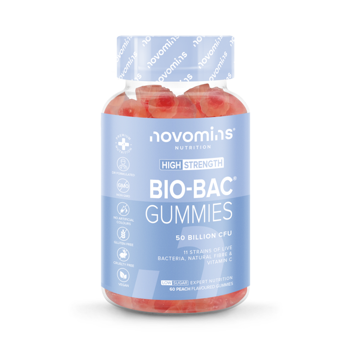 Novomins Bio-Bac 60 Gummies image 1