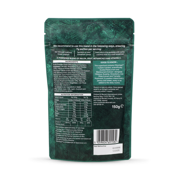 Holland & Barrett Beauty Superfood Blend 150g image 2