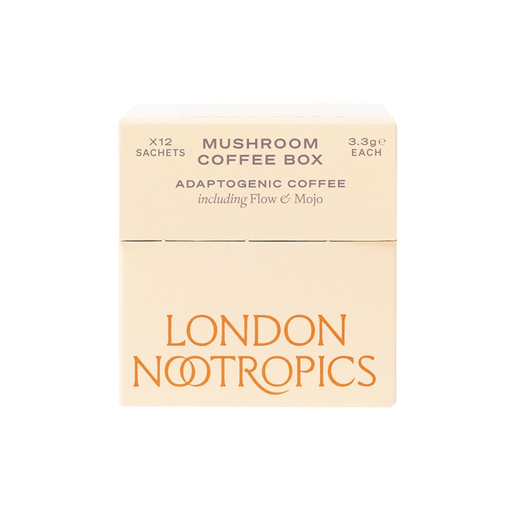 London Nootropics Adaptogenic Mushroom Coffee Box (Flow & Mojo) 12x Sachets image 1