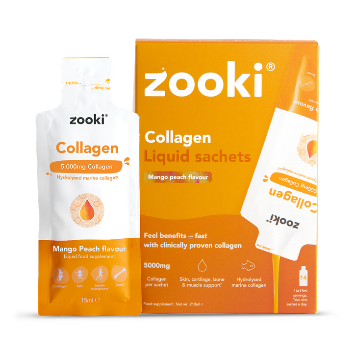 Zooki Liposomal Magnesium Bisglycinate 1,500mg, Pineapple Guava Flavour - 14x15ml Liquid Sachets image 1