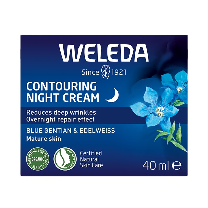 Weleda Blue Gentian & Edelweiss Contouring Night Cream 40ml image 2