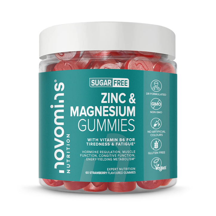 Novomins Zinc, Magnesium & Vitamin B6 60 Gummies image 1